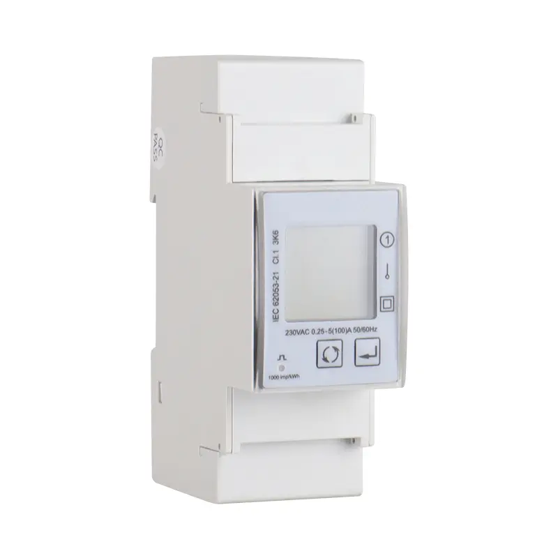 2P jednokazowy din Rail Energy Smart Miernik energii odnawialnej